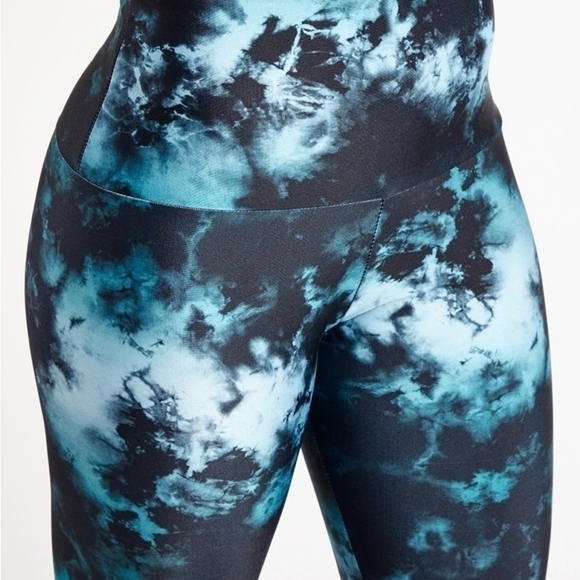 NWT Women’s Leggings ONZIE JAZZERCISE Legging Multicolored Stretch Leggings - Picture 4 of 9